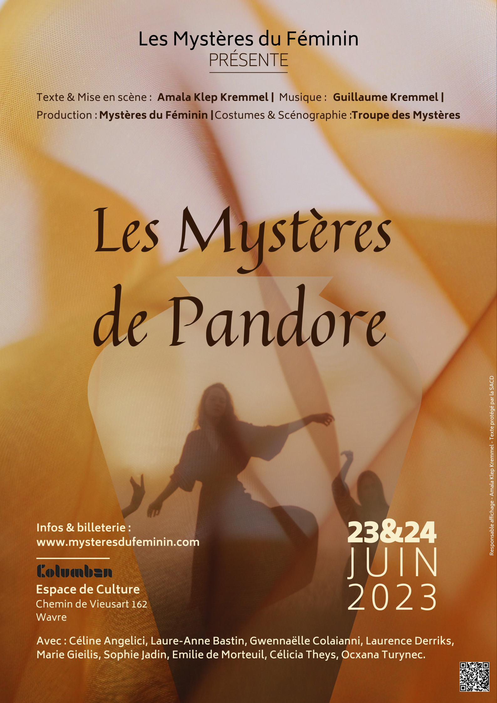Affiche Les Mystères de Pandore